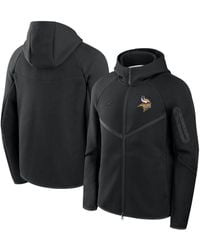 Nike - Minnesota Vikings Tech Fleece Full-zip Windrunner Hoodie - Lyst
