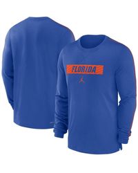 Nike - Florida Gators 2024 Sideline Player Tri-blend Performance Long Sleeve T-shirt - Lyst