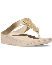 Fitflop - Fino Beadie Wedge Sandals - Lyst