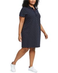 plus size tommy hilfiger polo dresses