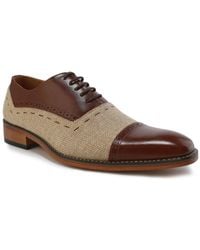 Gino Vitale - Lace-up Cap Toe Oxford - Lyst