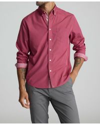 UNTUCKit - Regular Fit Wrinkle-free Kaiser Button Up Shirt - Lyst