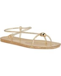 Nine West - Shells Jelly Strappy Flat Sandals - Lyst