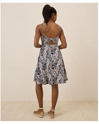 fit and flare sleeveless midi dress Hot Orange Cotton Poplin Fit and Flare Sleeveless Midi Dress 42