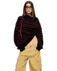 Lioness - Knit Button-front Sweater - Lyst