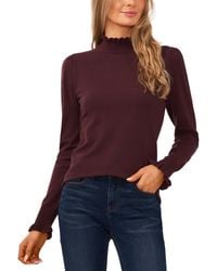 Cece - Mock Neck Long Sleeve Sweater - Lyst