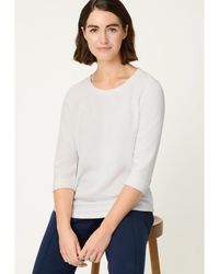 Olsen - Waffle Knit T-shirt - Lyst
