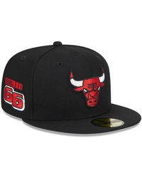 KTZ - Chicago Bulls 2024 Nba All-star Game Rally Drive Side Patch 59fifty Fitted Hat - Lyst