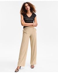 INC International Concepts - Straight-leg Pull-on Pants - Lyst