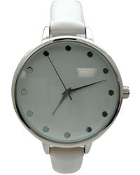 Olivia Pratt - Solid Vibrant Color Everyday Faux Leather Watch - Lyst