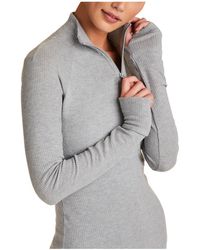Alala - Wander Quarter Zip Active Long Sleeve Sweater - Lyst