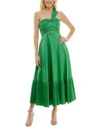Taylor - Ruched One-shoulder Gown - Lyst