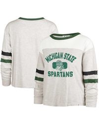 '47 - Michigan State Spartans Vault All Class Lena Long Sleeve T-shirt - Lyst