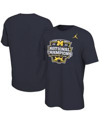 Nike - Michigan Wolverines College Football Playoff 2023 National Champions Team T-shirt - Lyst