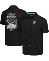Tommy Bahama - Las Vegas Raiders Tidal Kickoff Camp Button-up Shirt - Lyst