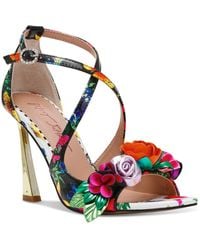 Betsey Johnson - Mikah Floral Stiletto Dress Sandals - Lyst