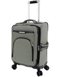 London Fog Oxford Iii 20" Expandable Spinner Carry-on - Black