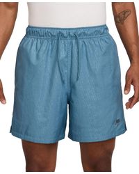 Nike - Club Woven Flow Logo Print Drawstring Shorts - Lyst