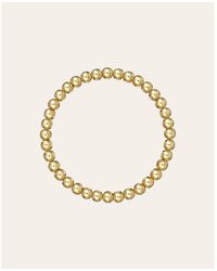 Zoe Lev - 5mm Gold Bead Bracelet - Lyst