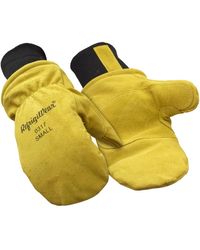 Refrigiwear - Warm Fleece Lined Fiberfill Insulated Leather Mitten Gloves - Lyst
