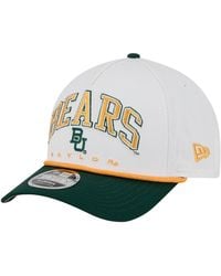 KTZ - White/green Baylor Bears Arch Two-tone Rope 9forty A-frame M-crown Adjustable Hat - Lyst