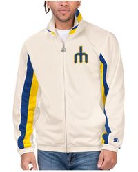 Starter - Seattle Mariners Rebound Cooperstown Collection Full-zip Track Jacket - Lyst