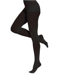 dkny light opaque control top tights