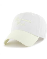 '47 - White/yellow Cincinnati Reds Gelato Two-tone Clean Up Adjustable Hat - Lyst