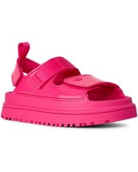 UGG - Kids' Goldenglow Glossy Sparkles Open Toe Sandals - Lyst