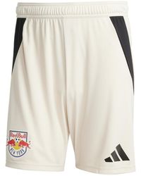 adidas - New York Red Bulls Away 2025 Stone Kit Authentic Shorts - Lyst