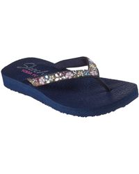 Skechers Synthetic Meditation - Glam Flash - Final Sale in White | Lyst