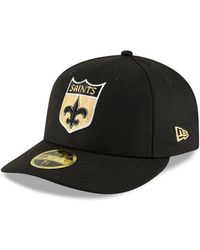 KTZ - New Orleans Saints Omaha Throwback Low Profile 59fifty Fitted Hat - Lyst
