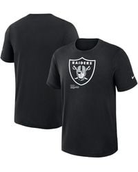 Nike - Las Vegas Raiders Left End Run Slub Performance T-shirt - Lyst