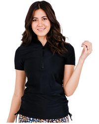 Calypsa - Half-zip Adele Swim Top - Lyst