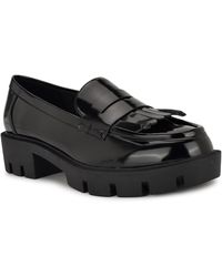 Nine West - Missa Lug Sole Penny Loafers - Lyst