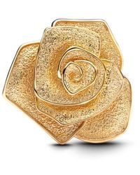 PANDORA - 14k Rose Bloom Oversized Charms - Lyst