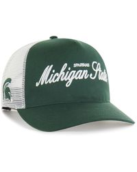 '47 - And Michigan State Spartans Contemporary Basics Foundation Trucker Hitch Adjustable Hat - Lyst