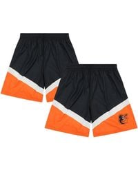 FOCO - Black/orange Baltimore Orioles Color Blocked Shorts - Lyst