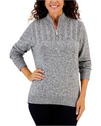 Karen Scott Zipped sweaters for Women 