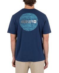 Hurley - Circle Gradient Short Sleeve T-shirt - Lyst