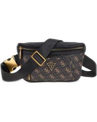 Guess - Vezzola Grainy Faux-leather Water-repellent Fanny Pack - Lyst