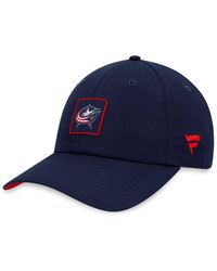 Fanatics - Columbus Blue Jackets Authentic Pro Rink Adjustable Hat - Lyst