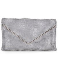Badgley Mischka - Woman's Noemi Crystal Envelope Clutch - Lyst