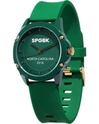 SPGBK WATCHES - Trojan Green Silicone Strap Watch 44mm - Lyst