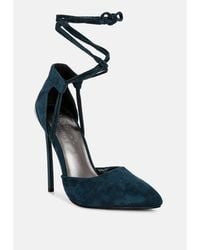Rag & Co - Rule-breaker Lace Up Stiletto Sandals - Lyst