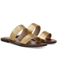 Sam Edelman - Gala Slide Flat Sandals - Lyst