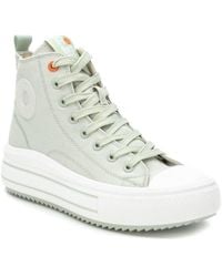 Xti - Refresh Collection Casual Canvas High Top Sneakers By - Lyst