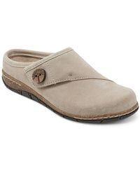 Earth - Ezra Button Wrap Slip-on Clogs - Lyst