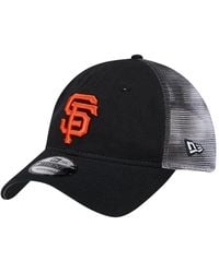 KTZ - San Francisco Giants Team Slick Trucker 9twenty Adjustable Hat - Lyst