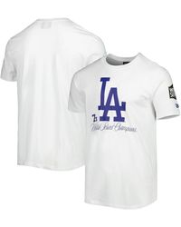 KTZ - Los Angeles Dodgers Historical Championship T-shirt - Lyst